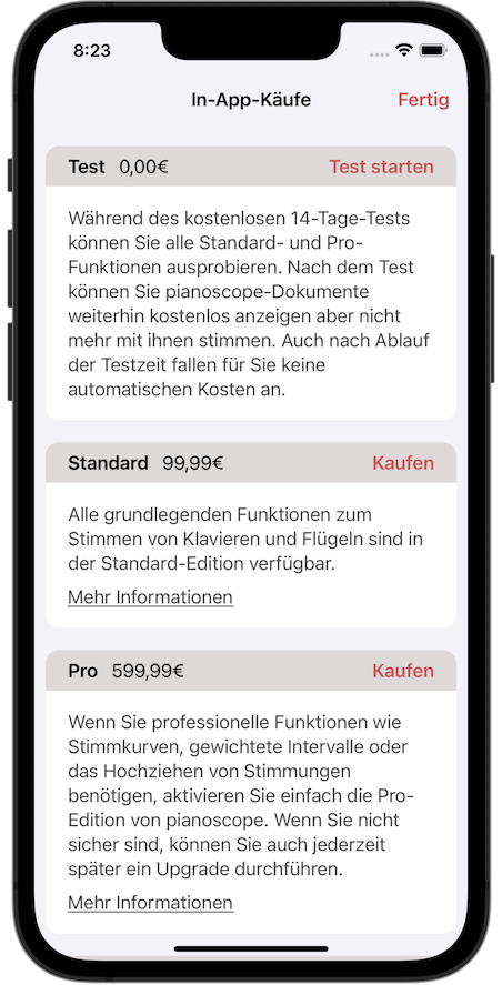 In-App-Käufe
